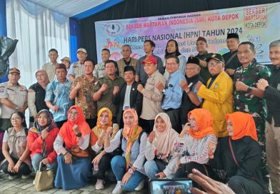 Puncak Acara HPN 2024 Sekber wartawan Indonesia Kota Depok Hadirkan Kementan RI