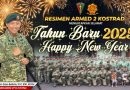 Kemeriahan Malam Pergantian Tahun Bersama Prajurit Menarmed 2 Kostrad