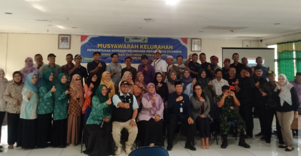 Kelurahan Cilodong Gelar Musyawarah Pembentukan Koperasi Merah Putih