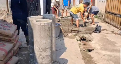 Zonder Tunggu Kucuran Dana, Perbaikan Jalan Berbasis Swadaya Masyarakat di RW 07 Boponter Kembali Digelar