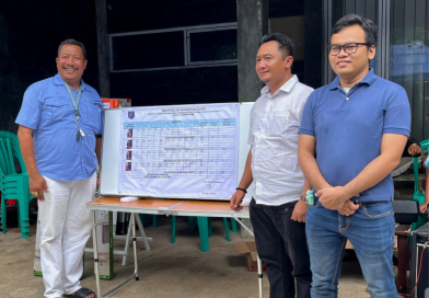 Kasno Resmi Jabat RT08 RW10 di Cluster New Anggrek