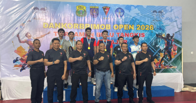 Bulutangkis Antar Pelajar Dankor Brimob Open Sukses Digelar