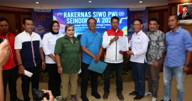 Ketua Umum PWI Tekankan Soliditas dan Profesionalisme Wartawan Olahraga di Rakernas SIWO 2026