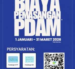 Jaga Kelestarian Air, Tirta Asassta Kota Depok Gratiskan Biaya Penyambungan Baru
