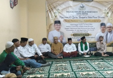 Majelis Taklim Balai Wartawan Sukses Gelar Pengajian dan Buka puasa Bersama Di Penghujung Bulan Ramadhan 