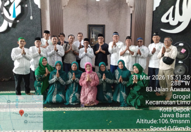 Momen Kebersamaan Halal bihalal Penuh keakraban Rasa dirumah Walikota Depok