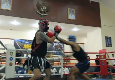 Ucok Suara Kota Bikin Koben Pasar Agung Tekut Lutut di Melanesia Boxing