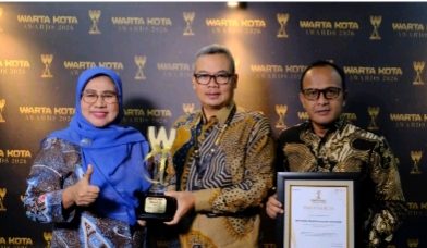 PT Tirta Asasta Depok Raih Anugerah Transformasi Korporasi dan Tata Kelola BUMD Menuju IPO