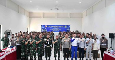 *100 Prajurit TNI AD Ikuti Safety Campaign, Pesan Danrem: Siap Diri, Siap Kendaraan*