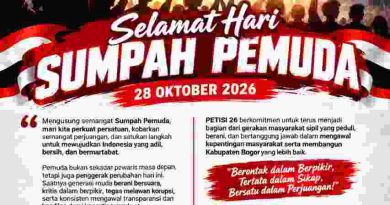 PETISI 26 Kobarkan Semangat Sumpah Pemuda, Ajak Anak Muda Berani Melawan Korupsi dan Menegakkan Keadilan
