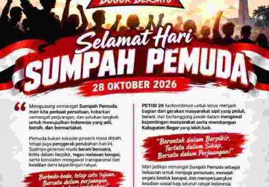 PETISI 26 Kobarkan Semangat Sumpah Pemuda, Ajak Anak Muda Berani Melawan Korupsi dan Menegakkan Keadilan