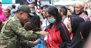 Kodam XXII/TB Salurkan 30 Ribu Paket Sembako Bantuan Presiden di Kalteng